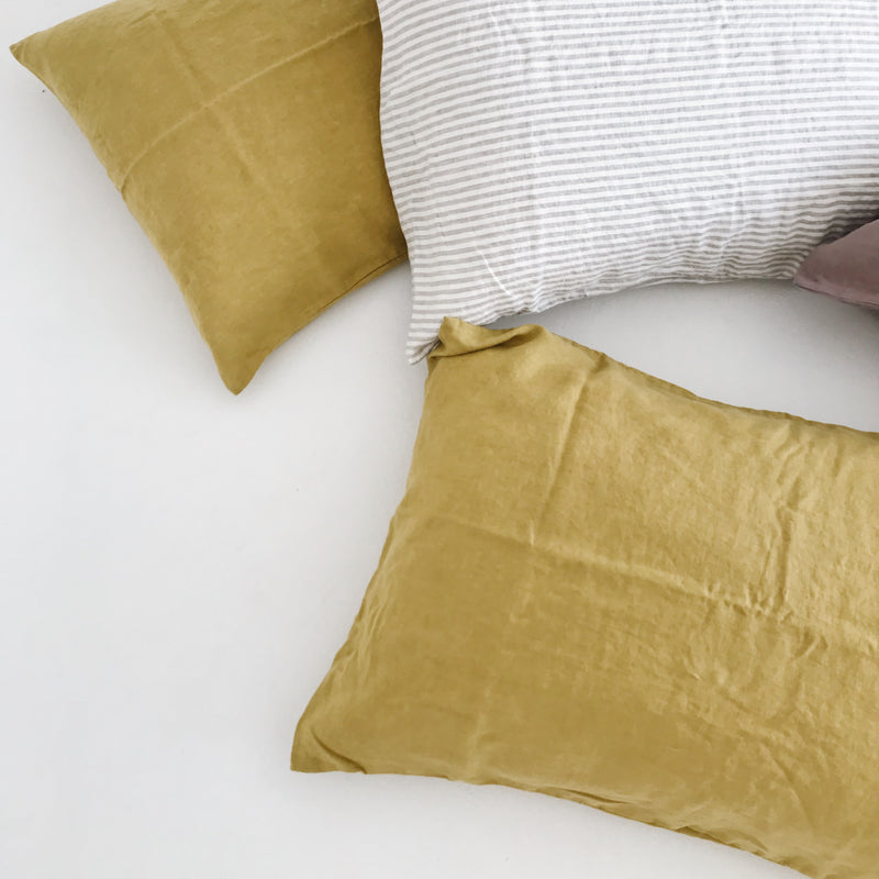 dosombre.com 100% Linen Pillowslips Pollen 