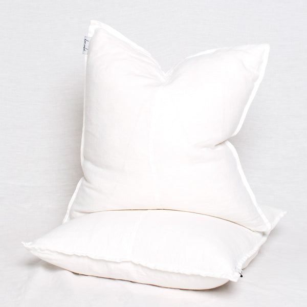 dosombre.com | 100% Linen Scatter Cushions | White 