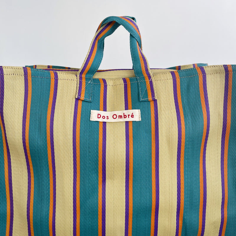 dosombre.com | Striped Bengali Beach Bag 