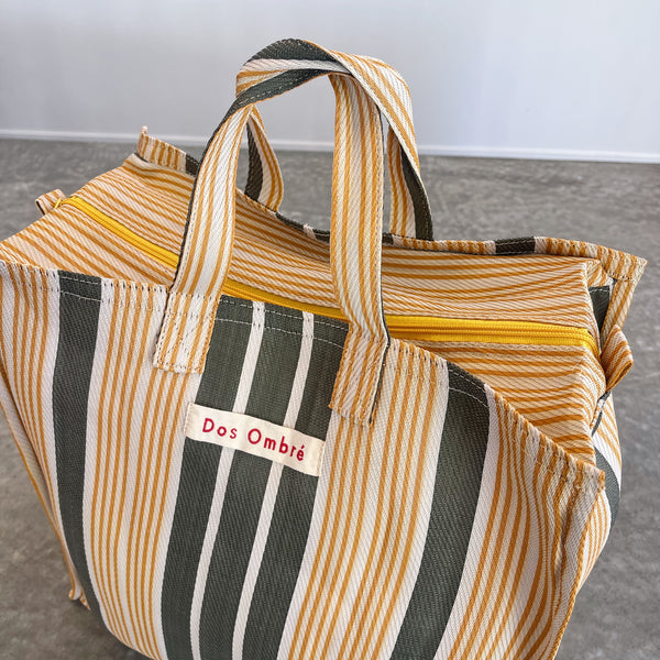 Bengali Bag | Striped Beach Carry Bag | dosombre.com 