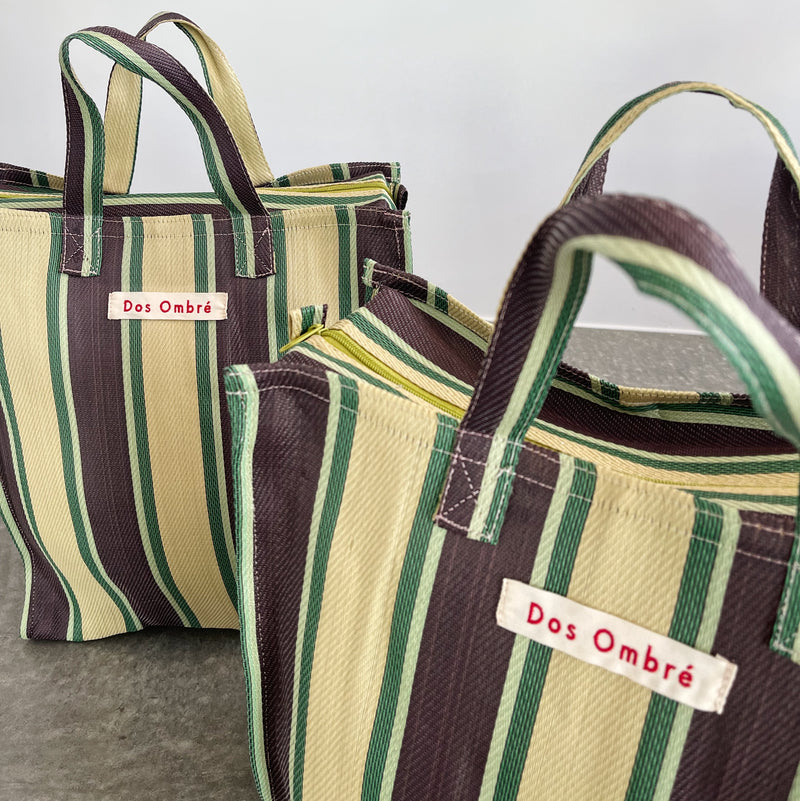 Bengali Bag | striped beach and market bag | dosombre.com