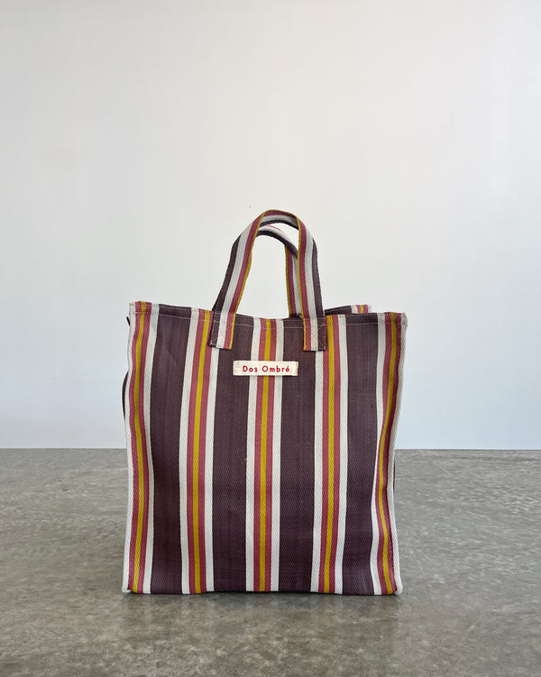 Bengali Striped Beach Bag | dosombre.com 