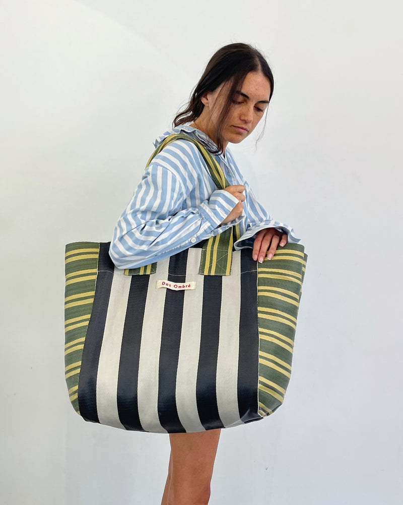 Bengali striped Bag | dosombre.com 