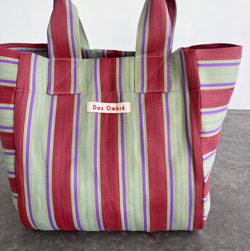 Dos Ombré Striped Bengali Beach Bag | dosombre.com 