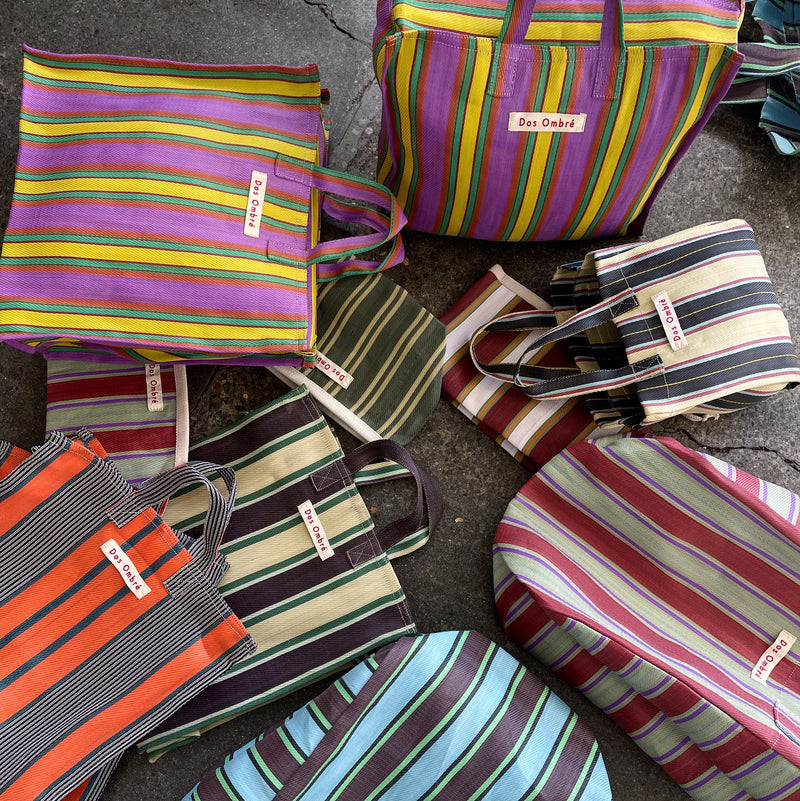 Dos Ombré Striped Bengali Market Bag | dosombre.com 