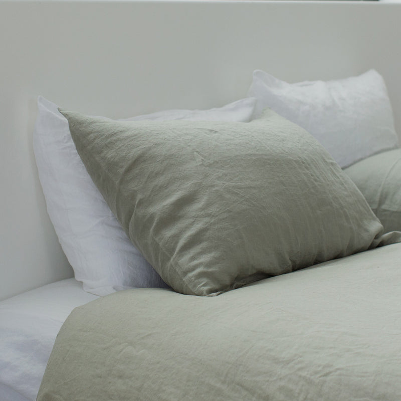 dosombre.com | 100% Linen Pillowslips | Pumice