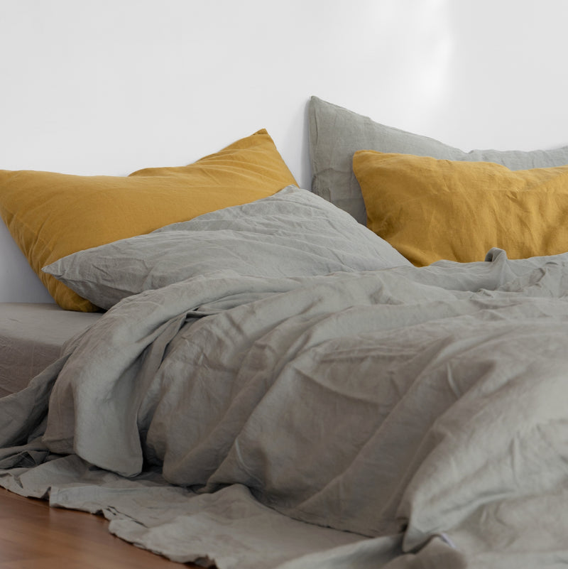 Linen Pillowslip Set - Pollen