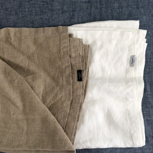 dosombre.com | 100% Linen Tablecloth | White 